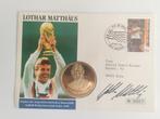 Numisbrief Lothar Matthaus 1992, Ophalen of Verzenden, Overige materialen