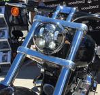 Harley Davidson FDX, DYNA, Sportster LED Koplamp, Motoren, Tuning en Styling, Ophalen of Verzenden