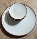 Ouderwetse gebaksschaal met schoteltjes, Ophalen of Verzenden