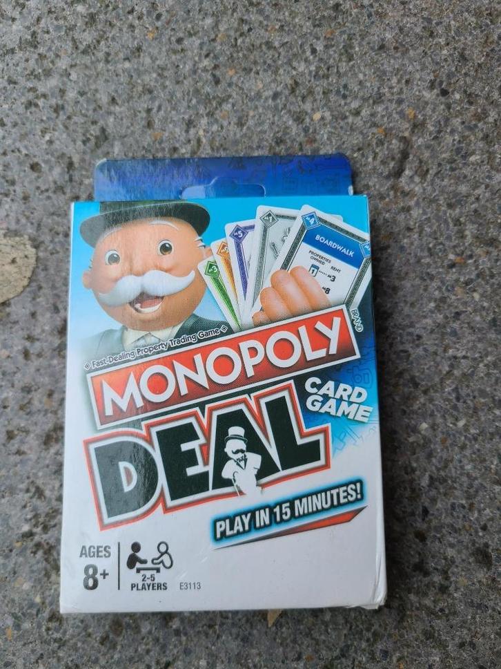 monopoly deal, Hobby en Vrije tijd, Gezelschapsspellen | Kaartspellen, Nieuw, Ophalen of Verzenden
