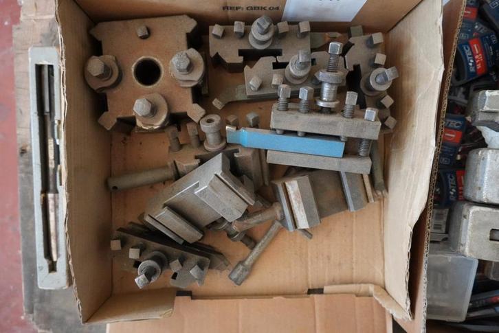Draaibank freesbank slijper gereedschap, Doe-het-zelf en Verbouw, Draaibanken, Zo goed als nieuw, Metaaldraaibank, Minder dan 500 mm