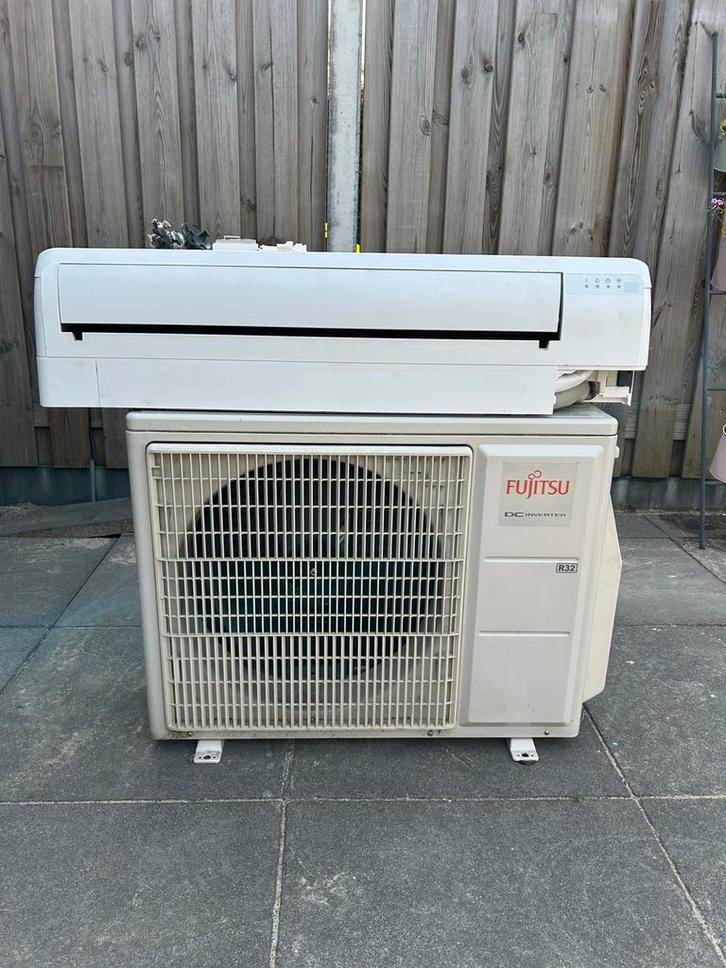 Fujitsu Atlantic Airco, Witgoed en Apparatuur, Airco's, Gebruikt, Wandairco, 100 m³ of groter, 3 snelheden of meer, Koelen en Ontvochtigen