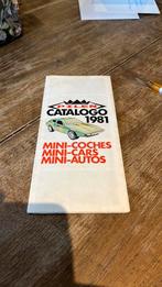 Pilen modelauto folder 1981 1/43 Spaans in goede staat, Ophalen of Verzenden, Zo goed als nieuw, Auto, Overige merken