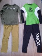 Cars jeans pyjama / XBOX pyjama zwart groen maat 134 / 140, Jongen, Gebruikt, Ophalen of Verzenden, Nacht- of Onderkleding
