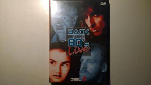 Back To The 80's Live Deel 2 (DVD), Cd's en Dvd's, Dvd's | Muziek en Concerten, Zo goed als nieuw, Muziek en Concerten, Alle leeftijden