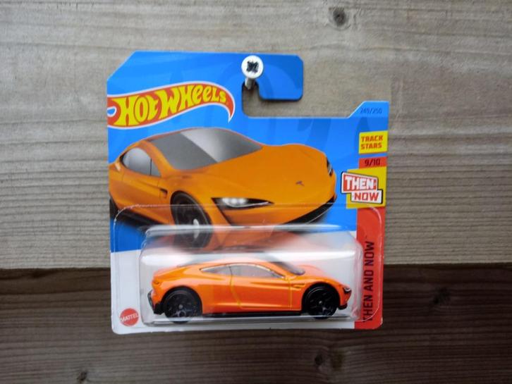 Tesla Roadster Hotwheels, Hobby en Vrije tijd, Modelauto's | Overige schalen, Nieuw, Auto, Ophalen