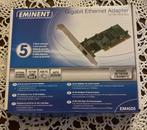 gigabite ethernet adapter, merk EMINENT, Computers en Software, Ophalen of Verzenden, Nieuw, Intern, Eminent