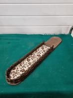 Stokbroodmand met snijplankje vintage, Huis en Inrichting, Woonaccessoires | Schalen en Manden, Ophalen of Verzenden, 'T Olde Gre-j