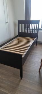 Ikea Idanas bedframe donkerbruin, Huis en Inrichting, Slaapkamer | Bedden, Ophalen, Gebruikt, 90 cm, Eenpersoons