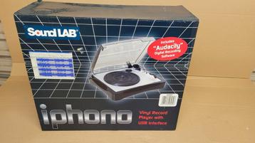 Platenspeler soundlab vinyl usb  beschikbaar voor biedingen