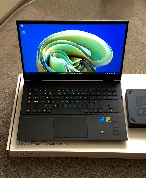 HP OMEN 17 RTX4080, Computers en Software, Windows Laptops, Zo goed als nieuw, 17 inch of meer, SSD, 2 tot 3 Ghz, 32 GB, Gaming