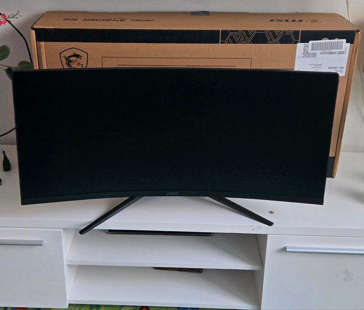MSI MAG 342CQR E2 - 34" Ultrawide 180Hz Gaming Monitor, Computers en Software, Monitoren, Zo goed als nieuw, 151 t/m 200 Hz, DisplayPort