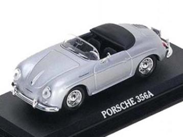 28497: Porsche 356a - Del Prado 1:43 beschikbaar voor biedingen