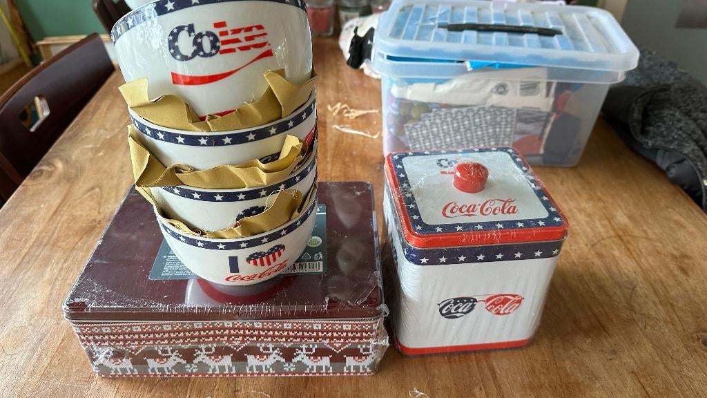 Coca cola verzamel spullen, Ophalen of Verzenden, Nieuw, Gebruiksvoorwerp