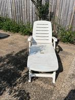 Ligbed kunststof op wieltjes, Ophalen, Gebruikt, Kunststof