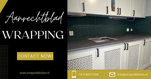 Aanrechtblad Wrapping, Huis en Inrichting, Keuken | Keukenelementen, Zo goed als nieuw, Ophalen
