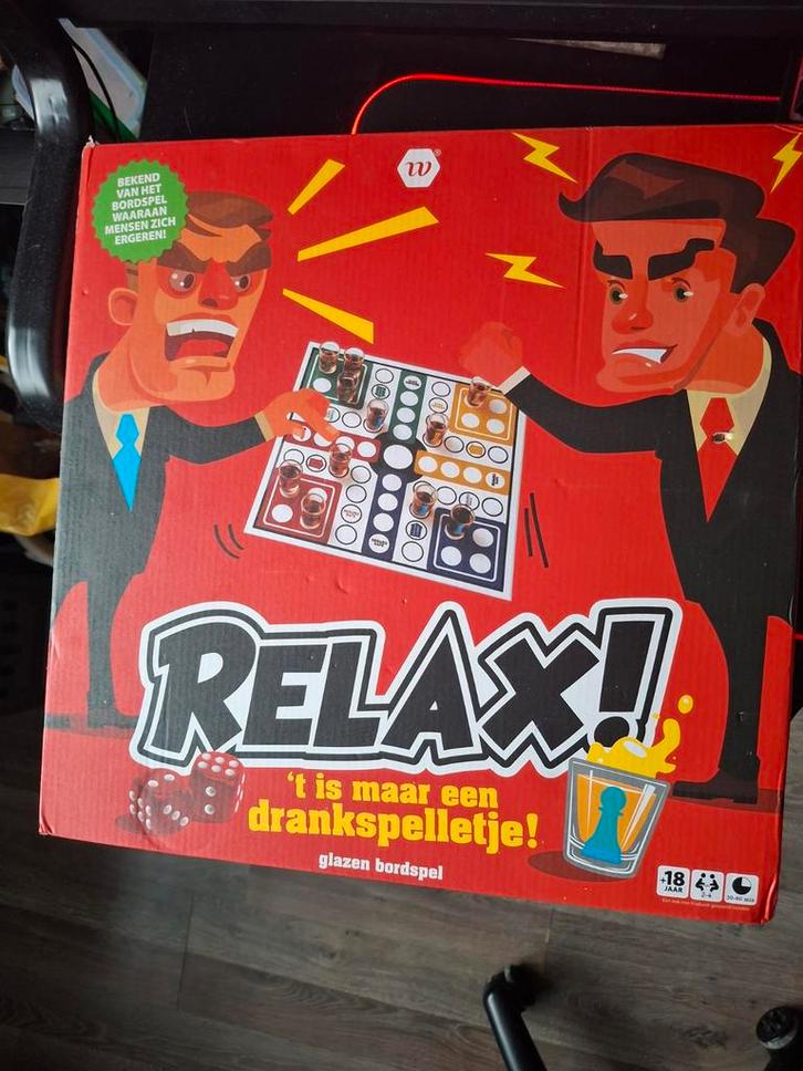 Drank bordspelletje, Hobby en Vrije tijd, Gezelschapsspellen | Bordspellen, Zo goed als nieuw, Een of twee spelers, Drie of vier spelers