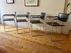 4 eetkamerstoelen "DLA/DSA" Arnold Merckx voor Arco, Huis en Inrichting, Stoelen, Ophalen, Zwart, Postmodern, Vier