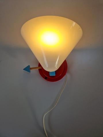 Vintage ikea stoja memphis stijl wandlampje sotsass beschikbaar voor biedingen