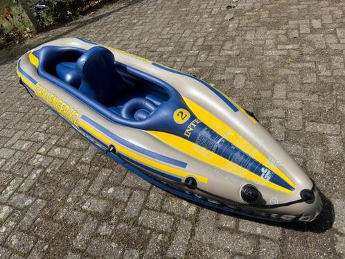 Kayak Challenge K2 Intex, Watersport en Boten, Kajaks, Gebruikt, 2-persoons, Opblaasbaar, Ophalen