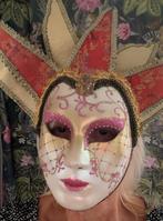 Venetiaans masker , Venetië,Decoratief of draagbaar, Ophalen of Verzenden, Zo goed als nieuw