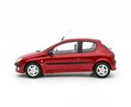 PEUGEOT 206 S16 ROOD 1999 SCHAAL 1/18 OTTO MOBILE OT1039, Verzenden, Nieuw, Auto, OttOMobile