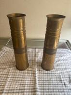 Twee decoratieve hulzen, Onbekend, Ophalen of Verzenden, Hulzen of Bodemvondsten, Onbekend