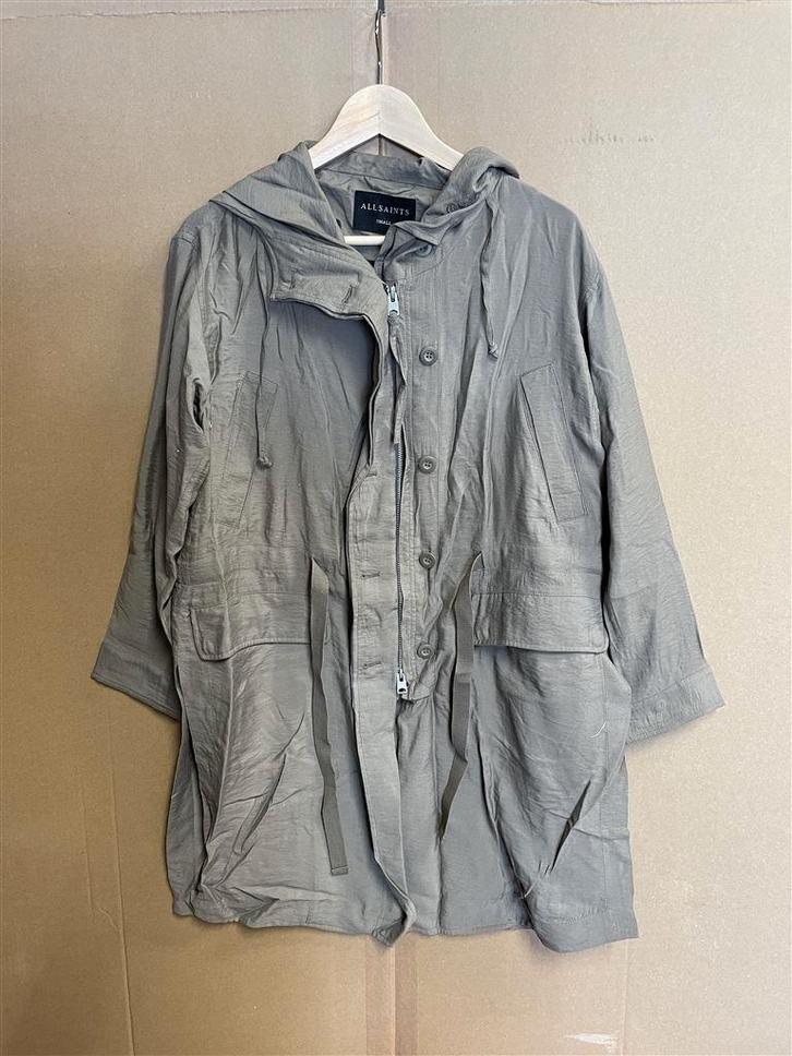 Jas - Allsaints trench coat - maat S, Kleding | Dames, Jassen | Zomer, Zo goed als nieuw, Ophalen of Verzenden