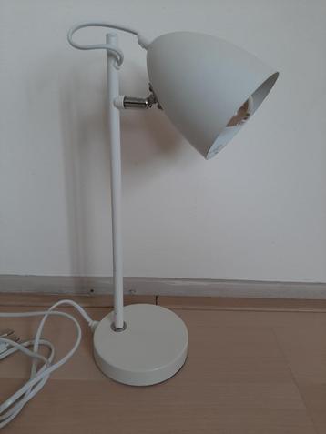 Witte tafel/ bureau lamp