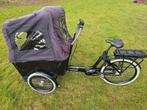 Elektrische bakfiets Vogue midden motor, Fietsen en Brommers, Ophalen of Verzenden, Zo goed als nieuw, 4 kinderen of meer, Overige merken