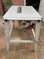 Bouwzaag tafel ook voor dik hout zagen, Doe-het-zelf en Verbouw, Ophalen of Verzenden, 1200 watt of meer, Cirkelzaag, 70 mm of meer