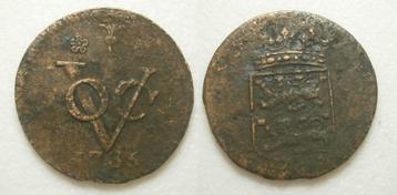 5] West Friesland VOC Duit 1735 - R beschikbaar voor biedingen
