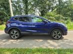 Nissan Qashqai 1.3 DIG-T N-Connecta Tekna / panoramadak / 36, Voorwielaandrijving, Gebruikt, 4 cilinders, Blauw