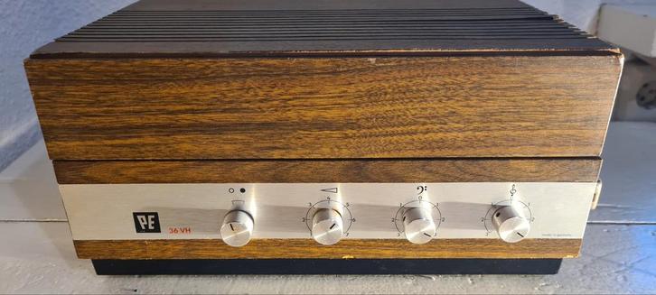 Perpetuum Ebner PE 36 VH Platenspeler met Versterker, Audio, Tv en Foto, Platenspelers, Ophalen of Verzenden