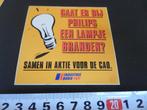 sticker EHV Gaat er bij PHILIPS een lampje branden ? FNV *, Ophalen, Zo goed als nieuw, Bedrijf of Vereniging