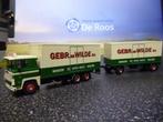 Tekno Scania 140 Gebr. de Wilde met certificaat, Hobby en Vrije tijd, Ophalen of Verzenden, Nieuw, Bus of Vrachtwagen, Tekno