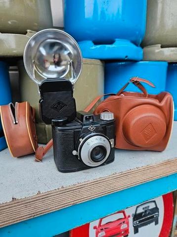 Agfa clack met flitser fototoestel camera beschikbaar voor biedingen
