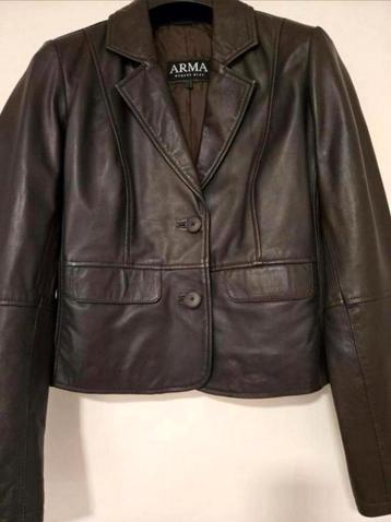 Nieuwe leren jasje/blazer van Arma beschikbaar voor biedingen