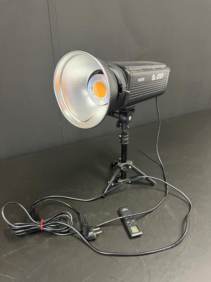 LED videolamp GODOX SL-200y, Audio, Tv en Foto, Fotografie | Fotostudio en Toebehoren, Gebruikt, Lamp of Flitsset, Ophalen