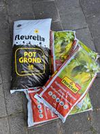 Potgrond (4 zakken), Tuin en Terras, Aarde en Mest, Ophalen, Potgrond