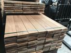 PARTIJ ZWAAR HARDHOUT VLONDER LOURO GAMELA 30x120x3500 LOURO, Nieuw, Hout, Ophalen