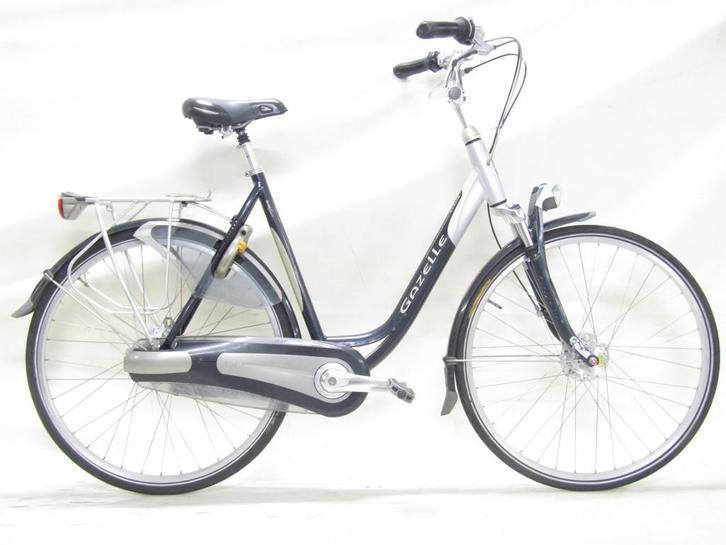 Gazelle Gold line blauw heren 57cm 28inch, Fietsen en Brommers, Fietsen | Heren | Herenfietsen, Gebruikt, Gazelle, 57 tot 61 cm