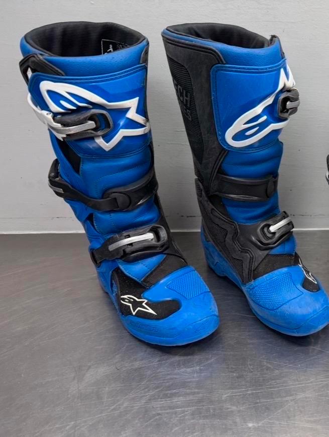 Alpinestars Tech 7s kinderlaarzen maat 38, Motoren, Kleding | Motorhelmen, Kinderen, Offroadhelm, Overige merken, Tweedehands