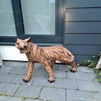 Houten Tijger Beeld, Ophalen, Gebruikt, Hout, Dierenbeeld