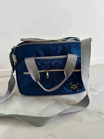 Baby/luiertas - scchoudertas blauw beschikbaar voor biedingen
