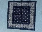 cotton paisley bandana and a second bandana with an anchor, Verzenden, Zo goed als nieuw, Maat 38/40 (M), Sjaal