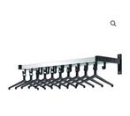 Kapstok garderobe 12 hangers 120 cm, Ophalen of Verzenden, Zo goed als nieuw, Wandkapstok