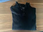 Tommy Hilfiger trui. Diep zwart. Mt M., Ophalen of Verzenden, Zo goed als nieuw, Maat 52/54 (L), Zwart