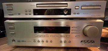 Onkyo AV-receiver TX-SR501E Onkyo DVD-speler DV-SP501