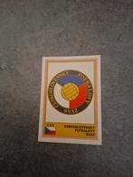 Panini sticker Eurofootball 1976/77. Embleem Tjechoslowakije, Verzenden, Zo goed als nieuw, Sticker